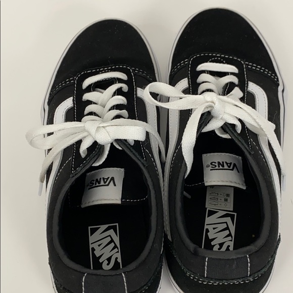 💚💚 VANS OLD SCHOOL BLACK AND WHITE 5Y.  Woman’s size 6.5, - Picture 5 of 12